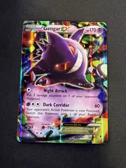 Gengar EX XY - Phantom Forces 34/119 - XY Pokemon Card - TCG - Image 1