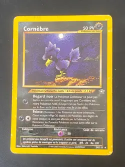 CARTE POKEMON CORNEBRE 24/111 FR RARE NEO GENESIS - BE/TBE - Image 1