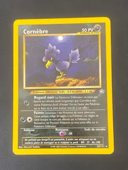 CARTE POKEMON CORNEBRE 24/111 FR RARE NEO GENESIS - EXC+ - Image 1