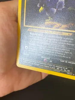 CARTE POKEMON CORNEBRE 24/111 FR RARE NEO GENESIS - EXC+ - Image 3