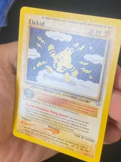 CARTE POKEMON ELEKID 22/111 FR RARE NEO GENESIS - NM - Image 2
