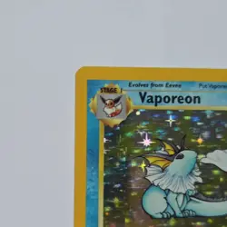 Pokemon TCG Vaporeon Jungle 12/64 Holo Rare 1999 The Pokemon Company Unlimited - Image 3
