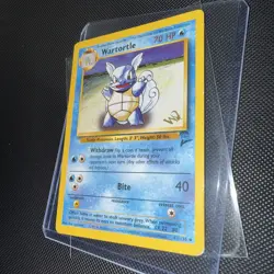 Pokemon TCG Wartortle Card 63/130 Base Set 2 Promo W Gold Stamped 1999 - Image 2