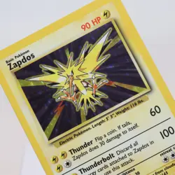 Pokemon TCG - Zapdos 16/102 Base Set Holo Rare WOTC - EXC - Image 1