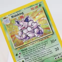 Pokemon TCG - Nidoking 11/102 Base Set Holo Rare WOTC - EXC/NM - Image 1