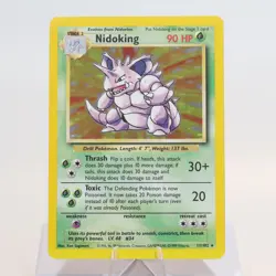 Pokemon TCG - Nidoking 11/102 Base Set Holo Rare WOTC - EXC/NM - Image 2