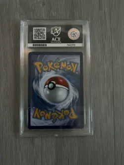 Pokemon TCG | Ace 10 Meowth 106/094 Phantasmal Flames Illustration Rare Graded - Image 2