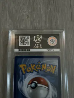 Pokemon TCG | Ace 10 Meowth 106/094 Phantasmal Flames Illustration Rare Graded - Image 3