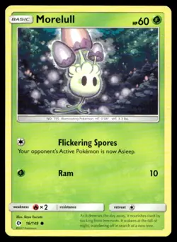 Morelull SM Base Set 16/149 MP Pokemon TCG | Buy 10 Get 10 Free - Image 1