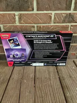 FACTORY SEALED- NEW- Pokemon TCG Cynthia's Garchomp ex Premium Collection Box - Image 2