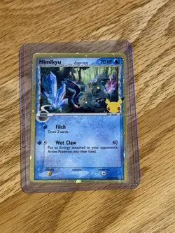 Mimikyu Promo SWSH136 SWSH: Pokemon Celebrations Cards Holo Rare - Image 1