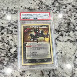 Pokemon Greninja Star Gold Star Promo Holo SWSH144 PSA 8 2021 Sword & Shield - Image 1