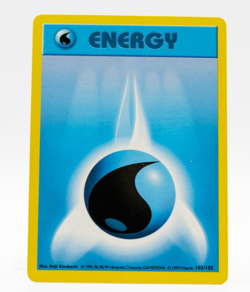 2x Water Energy Pokemon Base Set 102/102 Shadowless Near Mint - Image 1
