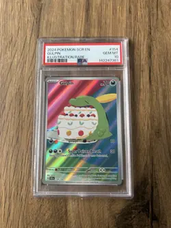 Pokemon TCG | Stellar Crown | Gulpin Illustration Rare 154/142 | PSA 10 🐉💎 - Image 1