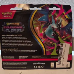 Pokemon TCG Mega Evolution Phantasmal Flames Booster Packs Promo Weavile - Image 2