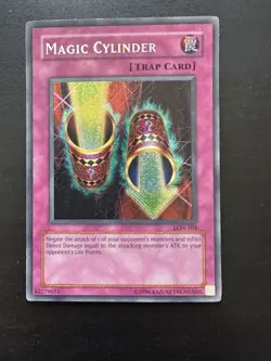 Yugioh Magic Cylinder LON-104 OG Print Secret Rare LP - Image 1