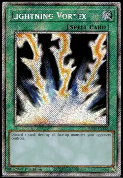 Lightning Vortex (Platinum Secret Rare) - RA03-EN148 - 1st Edition - YuGiOh - Image 1