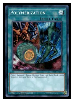 Yugioh Polymerization (A) (Alternate Art) (PUR) RA03-EN051 NM - Image 1