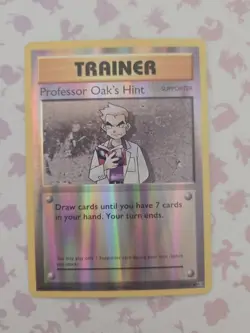 Professor Oak's Hint Trainer 84/108 Pokemon Tcg Card NM - Image 1
