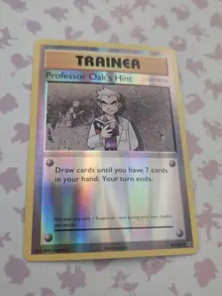 Professor Oak's Hint Trainer 84/108 Pokemon Tcg Card NM - Image 2