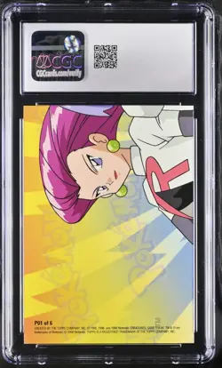 CGC 9 Puzzle Card (Upper Left) P01 Topps Seriese 3 2000 Pokemon Card - Image 2