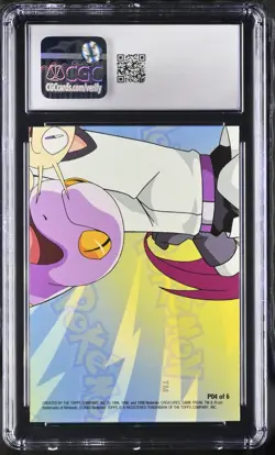 CGC 9 Puzzle Card (Middle Right) P04 Topps Series 3 2000 Pokemon Card - Image 2