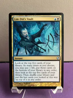 Lim-Dul's Vault 197 Commander 2013 Regular NM MTG TCG CARD - Image 1