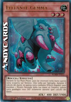 Prevendita ELEFANTE-GEMMA • (Gem-Elephant) • Ultra R • BLMM IT112 • 1Ed • Yugioh - Image 1