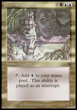 MTG English Princess Lucrezia NM Normal Legends - Image 1