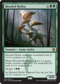 MTG English Hooded Hydra NM Foil Khans of Tarkir - Image 1