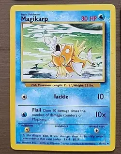 Pokemon Lot 4 Cards, Raticate 40, Rattata 61, Magikarp 35, Nidoran 55 Of 102 - Image 4