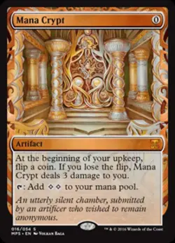 MTG English Mana Crypt NM Foil Kaladesh Inventions - Image 1
