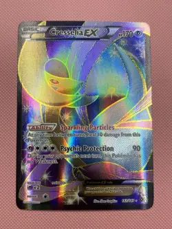 Pokemon TCG Cresselia EX Card 143/149 Black and White Boundaries Crossed - Image 1