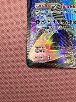 Pokemon TCG Cresselia EX Card 143/149 Black and White Boundaries Crossed - Image 5