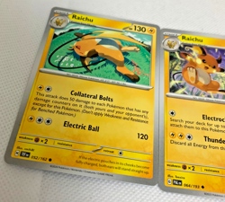 Epic Collection 3 Elegant Raichu Set Holo Foil Rare Pokemon Cards PSA 8-9 - Image 3