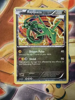 Rayquaza 11/20 Holo Pokemon Dragon Vault Card 2012 Ultra Rare HP - Image 1
