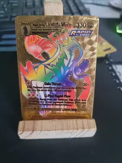 Rapid Strike Urshifu Vmax 169/163 Pokemon Gold Card Brand New - Image 1