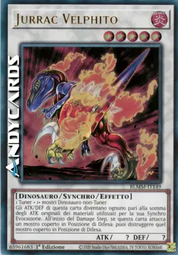 Prevendita JURRAC VELPHITO • Ultra R • BLMM IT149 • 1Ed • Yugioh! • ANDYCARDS - Image 1