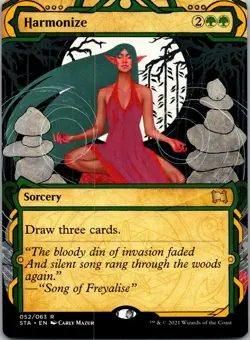 Harmonize (Foil Etched) R Strixhaven: Mystical Archives 52 NM - Image 1