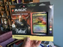 MTG Fallout Hail Caesar Commander Deck Universes Beyond Magic The Gathering - Image 1
