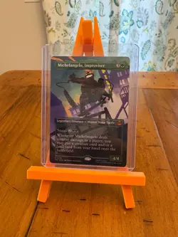 Michelangelo, Improviser (Borderless) Teenage Mutant Ninja Turtles, 219 - Image 1