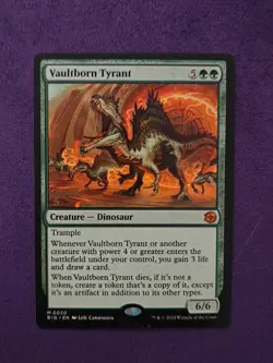 Vaultborn Tyrant Outlaws of Thunder Junction: the Big Score Regular NM MTG - Image 1