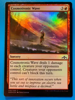 MTG 1x FOIL Cosmotronic Wave Guilds of Ravnica Pauper Magic the Gathering x1 NM - Image 1