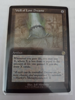 MTG, Well of Lost Dreams The Brothers' War: Retro Frame Artifacts Regular NM - Image 1
