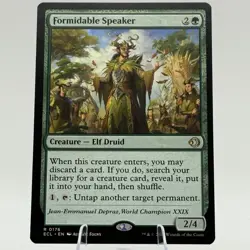 MTG Lorwyn Eclipsed - Formidable Speaker - ECL - NM - Image 1