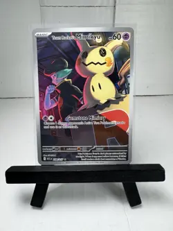 Pokemon TCG Team Rocket's Mimikyu 238/217 Ascended Heroes Illustration Rare NM+ - Image 1