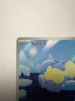 Pokemon TCG Spheal 199/191 Illustration Rare Holo Sv08: Surging Sparks English - Image 2