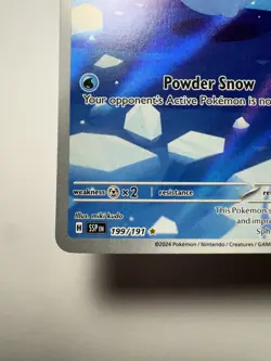 Pokemon TCG Spheal 199/191 Illustration Rare Holo Sv08: Surging Sparks English - Image 5