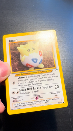 Togepi 56/105 Neo Destiny- NM Pokemon WOTC Vintage - Image 2