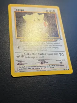 Togepi 56/105 Neo Destiny- NM Pokemon WOTC Vintage - Image 3